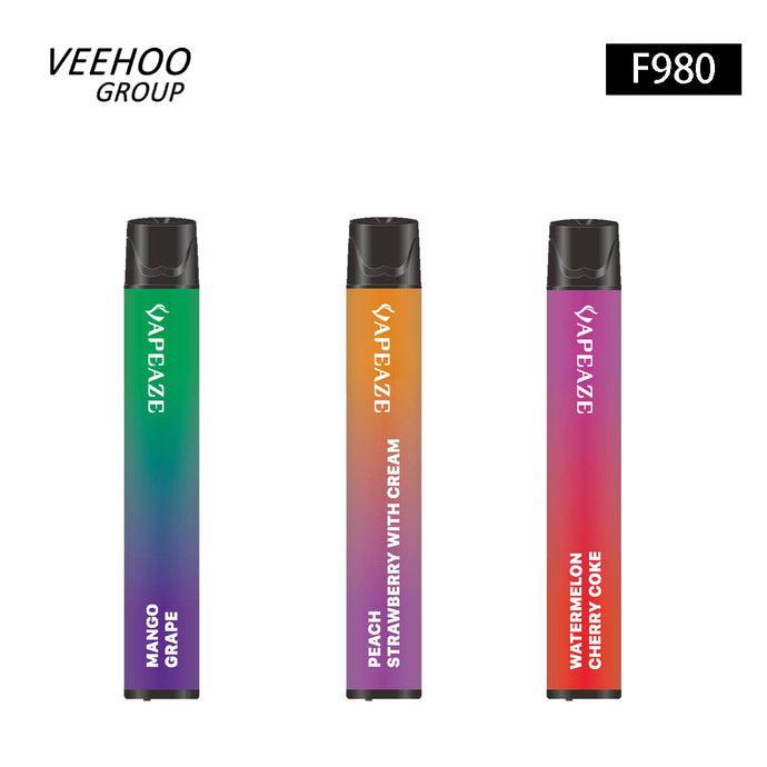 vape disposable vapes pen electric cigarette e cigarette  F980 Dual flavour