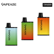 Load image into Gallery viewer, vape disposable vapes pen electric cigarette e cigarette SW6000  6000PUFSS