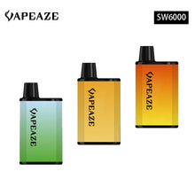 Load image into Gallery viewer, vape disposable vapes pen electric cigarette e cigarette SW6000  6000PUFSS